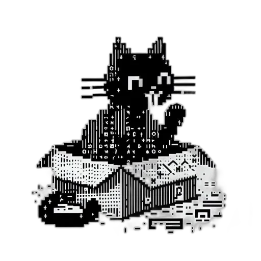 robot, animal, car, creature, pixel art, vaporwave, cyberpunk, cartoon transparent PNG cut-out