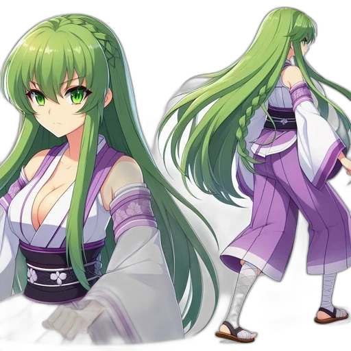 staff, anime, concept art, pixel art, fantasy art, green, monochrome, animated transparent PNG cut-out
