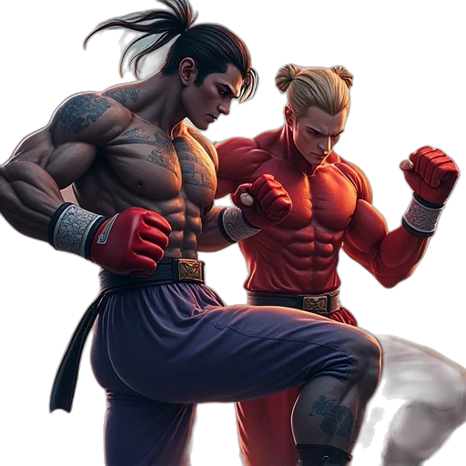 comic book art, concept art, fantasy art, pixel art transparent PNG cut-out