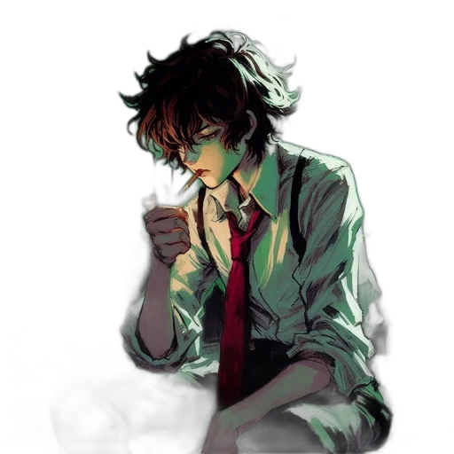 staff, pixel art, anime, concept art, watercolor, neon lights, fire, green transparent PNG cut-out
