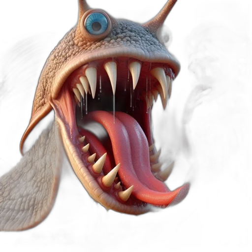 creature, dragon, animal, staff, concept art, 3d render, photorealistic, fantasy art transparent PNG cut-out