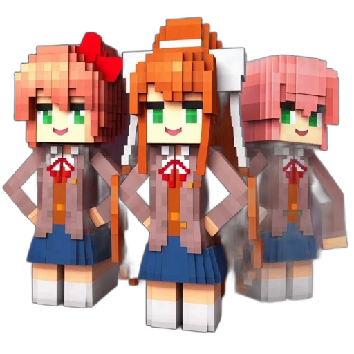 staff, robot, weapon, creature, pixel art, 3d render, anime, concept art transparent PNG cut-out