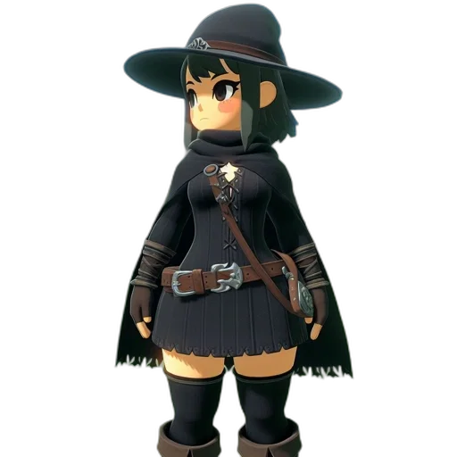 staff, hat, weapon, sword, 3d render, concept art, fantasy art, pixel art transparent PNG cut-out
