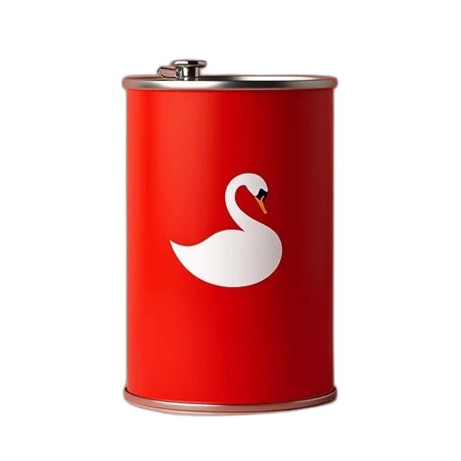 bottle, staff, 3d render, photorealistic, red, pepper, tin, white transparent PNG cut-out