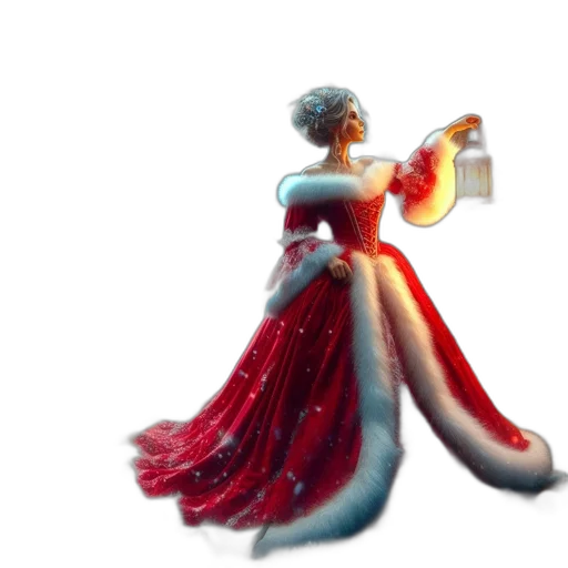dress, staff, concept art, 3d render, fantasy art, pixel art, fire, red transparent PNG cut-out