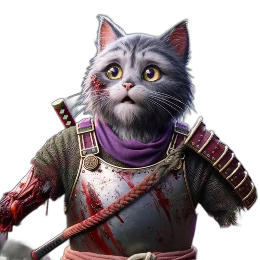 staff, sword, animal, weapon, fantasy art, concept art, photorealistic, pixel art transparent PNG cut-out