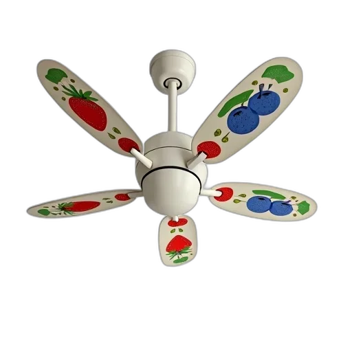 jewelry, umbrella, furniture, 3d render, whimsical, ceiling, fan, blades transparent PNG cut-out