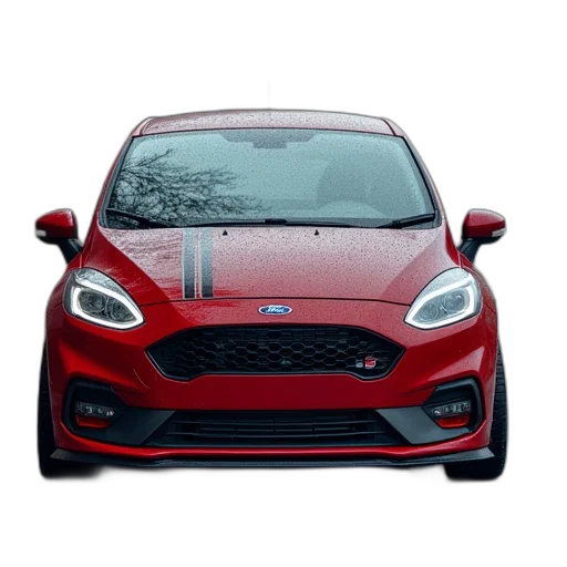 car, face, 3d render, photorealistic transparent PNG cut-out