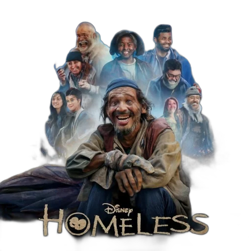 concept art, photorealistic, diverse, cast, characters, including, elderly, man transparent PNG cut-out