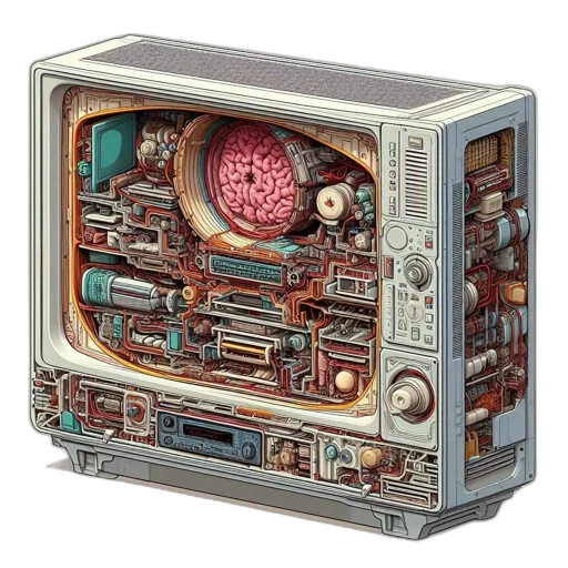 robot, furniture, weapon, food, cyberpunk, concept art, 3d render, pixel art transparent PNG cut-out