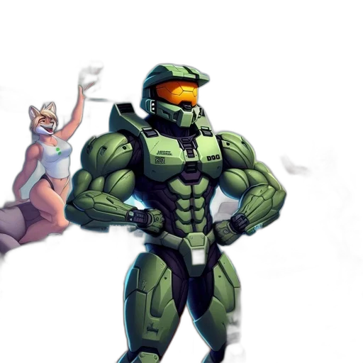 robot, concept art, pixel art, 3d render, comic book art, green, muscular, character transparent PNG cut-out