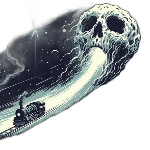 concept art, comic book art, fantasy art, pixel art, outer space, underwater, fog, night transparent PNG cut-out
