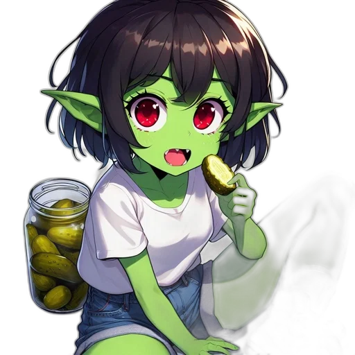 food, staff, creature, weapon, anime, pixel art, concept art, fantasy art transparent PNG cut-out