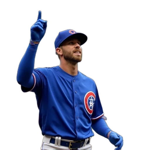 baseball, player, blue, uniform, number, celebrating, his, teammates transparent PNG cut-out
