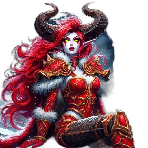 dragon, fantasy art, concept art, comic book art, pixel art, red, woman, hair transparent PNG cut-out