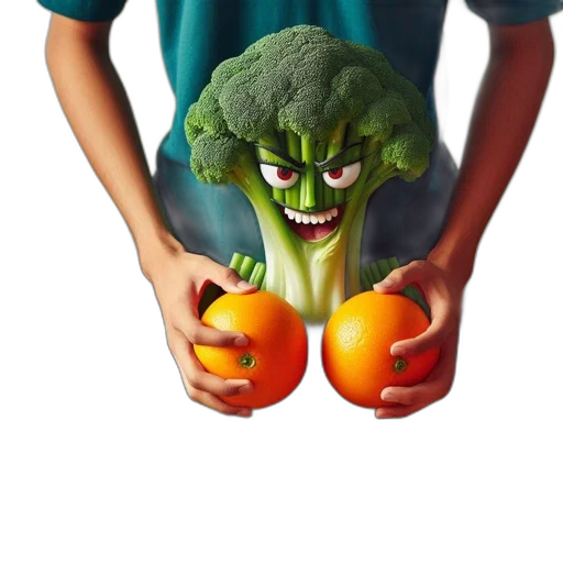 food, face, creature, mask, photorealistic, concept art, 3d render, pixel art transparent PNG cut-out