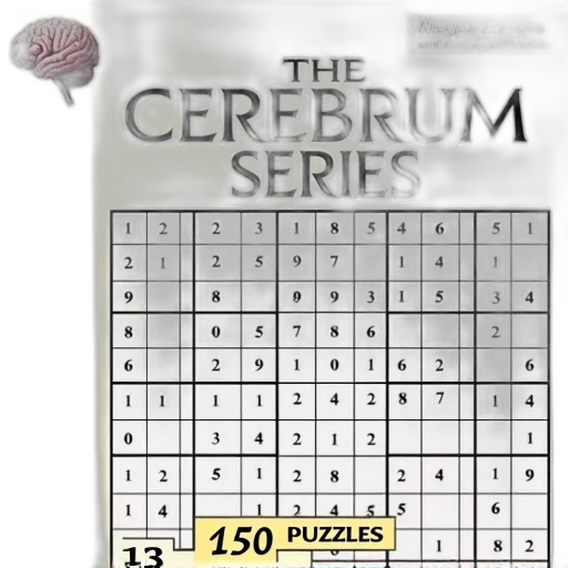 cover, book, titled, cerebrum, series, 150, sudoku, puzzles transparent PNG cut-out