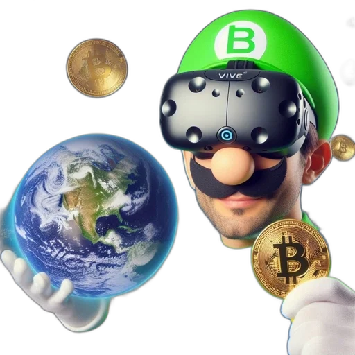 mask, cartoon, 3d render, concept art, green, updated, luigi, holds transparent PNG cut-out