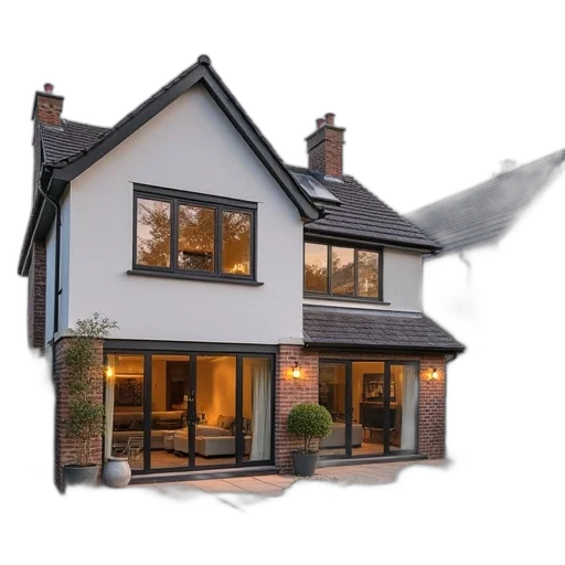 3d render, photorealistic, bedrooms, semi transparent PNG cut-out