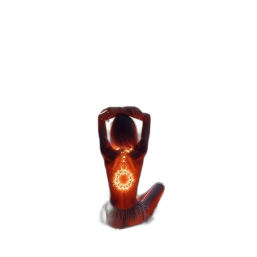 staff, bottle, jewelry, mask, 3d render, concept art, photorealistic, fire transparent PNG cut-out
