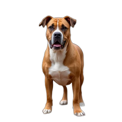 animal, staff, face, creature, photorealistic, 3d render, brown, dog transparent PNG cut-out