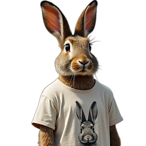animal, staff, creature, dress, 3d render, photorealistic, concept art, cartoon transparent PNG cut-out