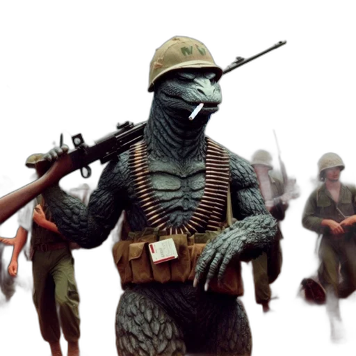 animal, weapon, mask, creature, concept art, 3d render, photorealistic, pixel art transparent PNG cut-out