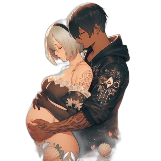 jacket, dress, watercolor, anime, concept art, pixel art, outer space, fire transparent PNG cut-out