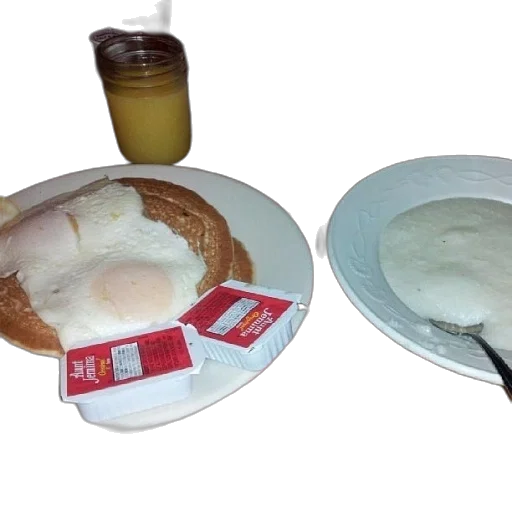 food, jacket, breakfast, table, pancakes, eggs, cup, coffee transparent PNG cut-out