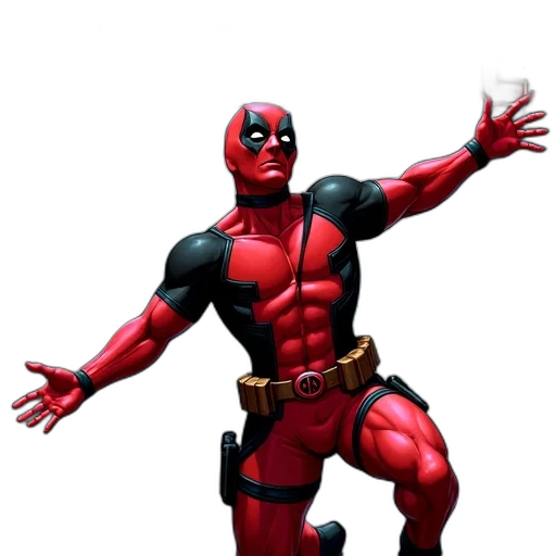 animal, weapon, concept art, comic book art, 3d render, photorealistic, red, second transparent PNG cut-out