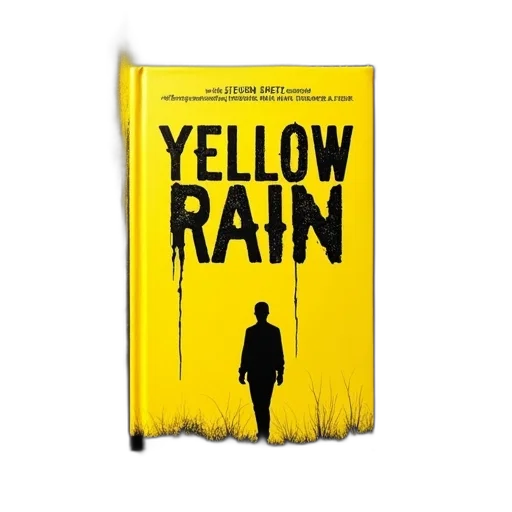jacket, umbrella, rain, cover, book, yellow, steven, spetz transparent PNG cut-out