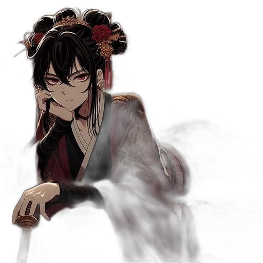 staff, dragon, crown, weapon, anime, concept art, fantasy art, pixel art transparent PNG cut-out