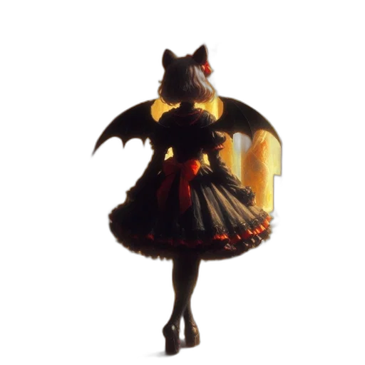 dress, dragon, creature, animal, 3d render, concept art, fantasy art, pixel art transparent PNG cut-out