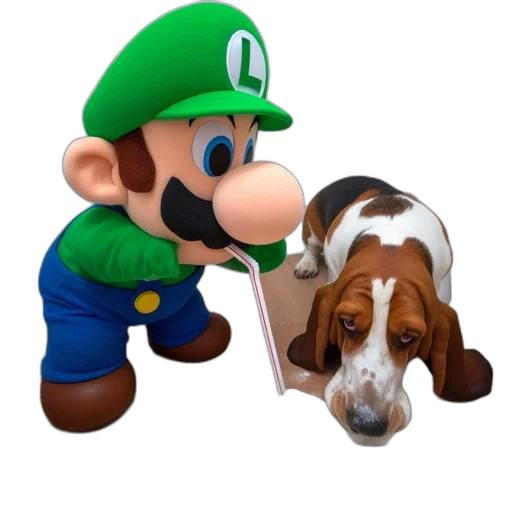 animal, hat, creature, mask, concept art, pixel art, 3d render, photorealistic transparent PNG cut-out
