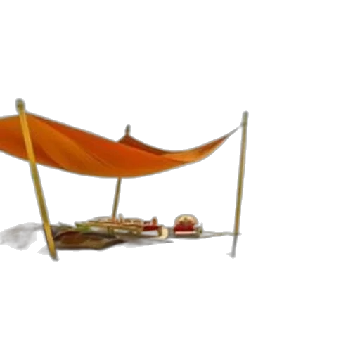 umbrella, furniture, staff, food, 3d render, concept art, photorealistic, beach transparent PNG cut-out