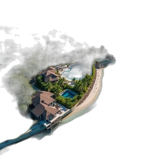 building, 3d render, photorealistic, concept art transparent PNG cut-out