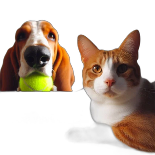 animal, staff, photorealistic, 3d render, concept art, screen, showcases, dog transparent PNG cut-out