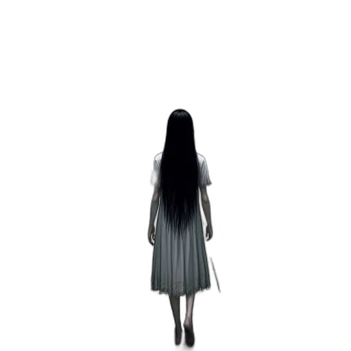 dress, hair, creature, face, concept art, pixel art, 3d render, photorealistic transparent PNG cut-out