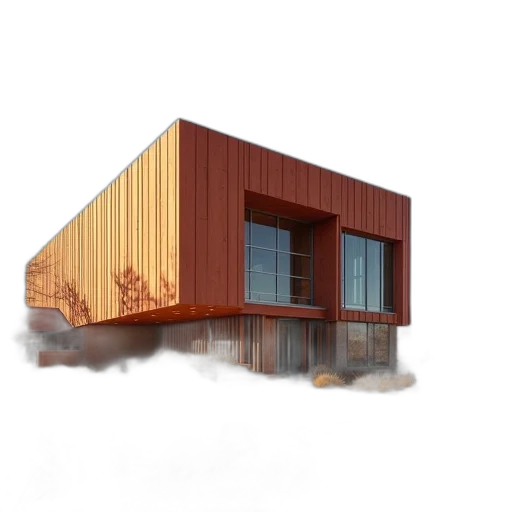 building, 3d render, concept art, photorealistic transparent PNG cut-out