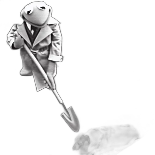 staff, robot, weapon, sword, concept art, 3d render, pixel art, cartoon transparent PNG cut-out