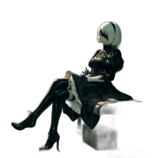 robot, dress, crown, mask, concept art, 3d render, fantasy art, cyberpunk transparent PNG cut-out