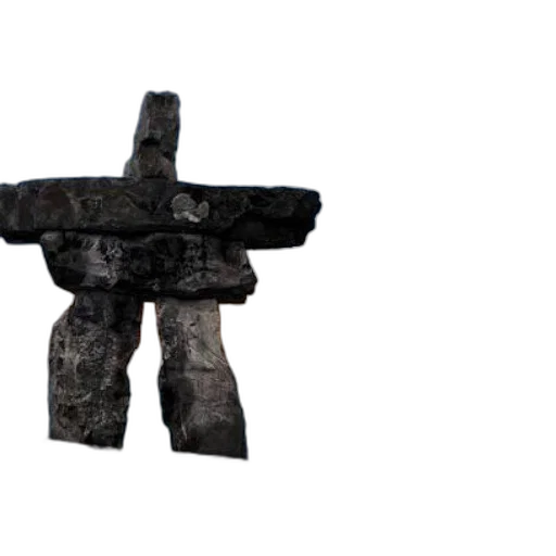 weapon, sword, furniture, robot, 3d render, concept art, traditional, inukshuk transparent PNG cut-out