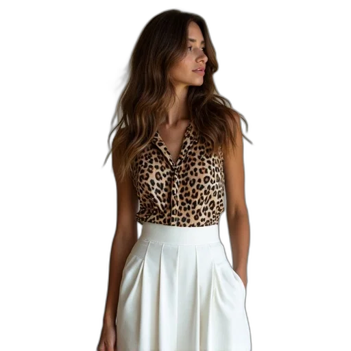 dress, monochrome, earth tones, woman transparent PNG cut-out