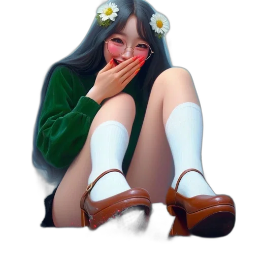mask, shoes, face, creature, concept art, fantasy art, pixel art, oil painting transparent PNG cut-out