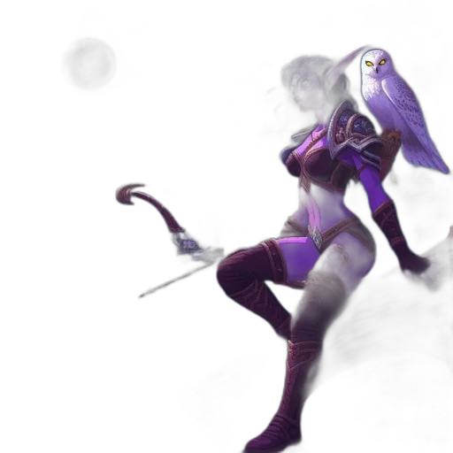 staff, weapon, concept art, fantasy art, 3d render, comic book art, fog, dark transparent PNG cut-out