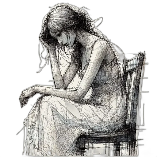 dress, face, jewelry, mask, pencil sketch, photorealistic, watercolor, oil painting transparent PNG cut-out