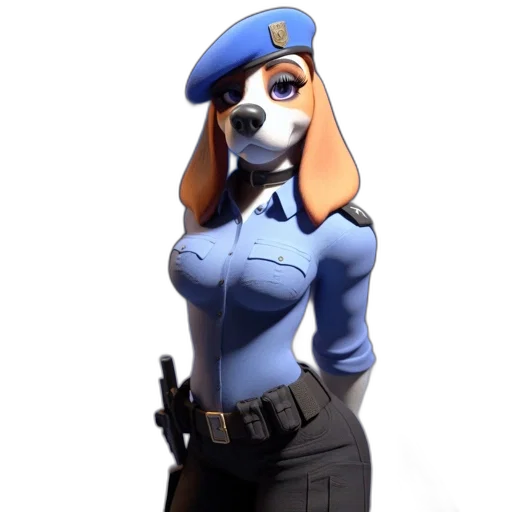 staff, weapon, animal, jacket, concept art, 3d render, cartoon, anime transparent PNG cut-out