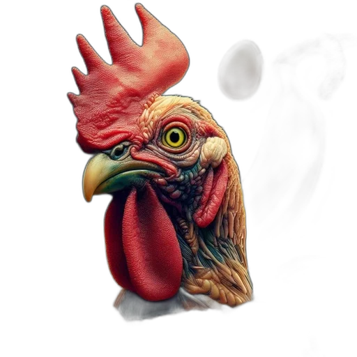 mask, animal, food, dragon, 3d render, photorealistic, concept art, watercolor transparent PNG cut-out