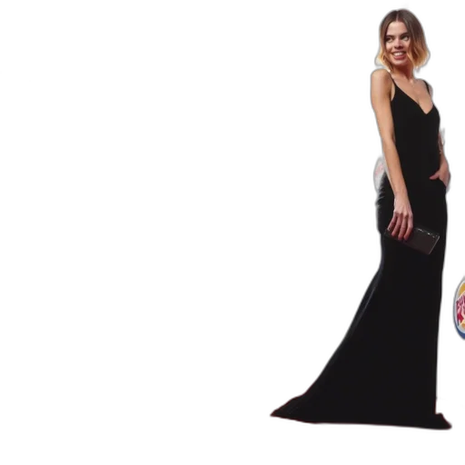 dress, concept art, dark, red, carpet, event, woman, black transparent PNG cut-out