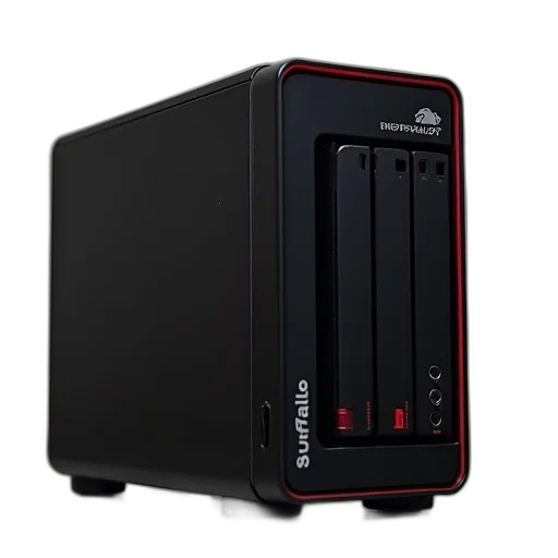 3d render, buffalo, drivestation, 500 transparent PNG cut-out